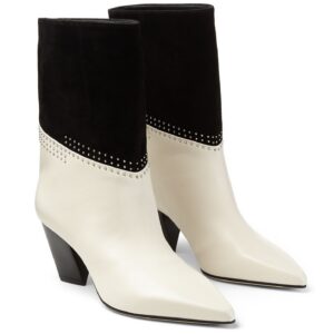 Jimmy Choo Bear 65mm Boots In Nappa Leather